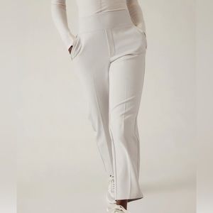Athleta ENDLESS HIGH RISE PANT sz 8 - Abalone Grey